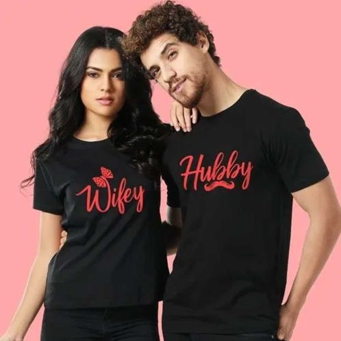 Couple T-Shirts Manufacturers in Delhi