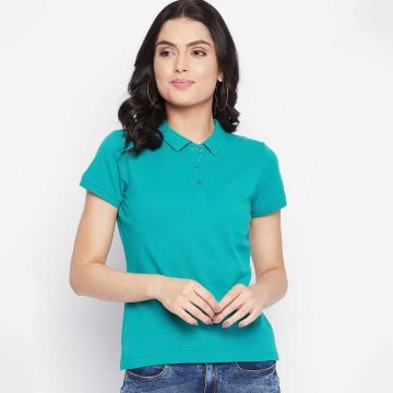 Ladies Polo Neck T-Shirt Manufacturers in Delhi
