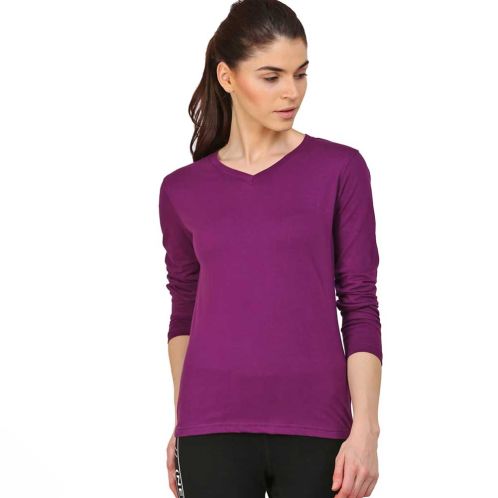 Ladies V Neck T-Shirt Manufacturers in Delhi