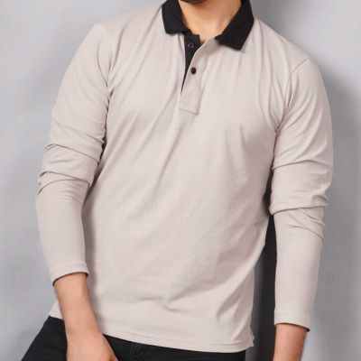 100% Cotton Long Sleeve Polo T-Shirt | 240 GSM | Regular Fit | S-3XL Manufacturers, Suppliers, Exporters in Delhi
