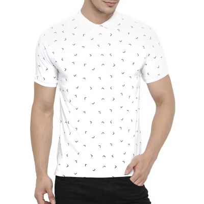 All-Over Sublimation Printed T-Shirt – Slim Fit, Moisture-Wicking Polyester-Spandex Blend | S-3XL Manufacturers, Suppliers, Exporters in Delhi