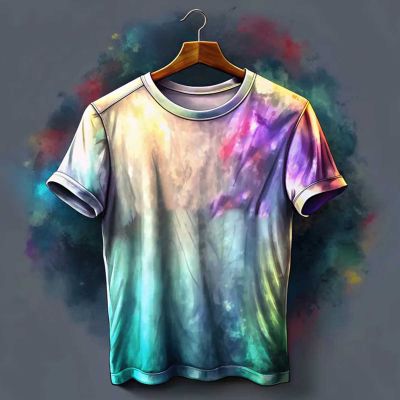 Galaxy Tie Dye T Shirt Manufacturers, Suppliers, Exporters in Delhi