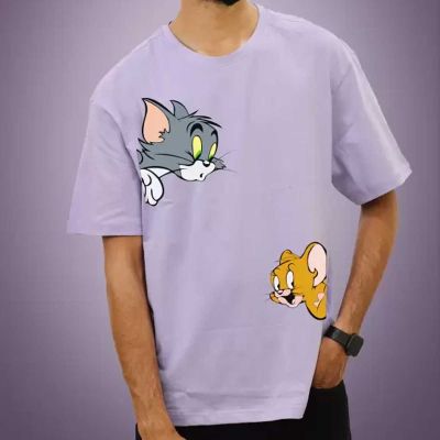 Minimalist 100% Cotton Printed T-Shirt - Regular Fit Crew Neck Short Sleeves 180 GSM Fabric with Simple Logo Design Manufacturers, Suppliers, Exporters in Delhi