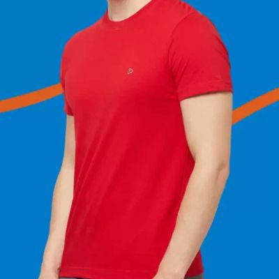 Slim Fit Round Neck T Shirt Manufacturers, Suppliers, Exporters in Delhi