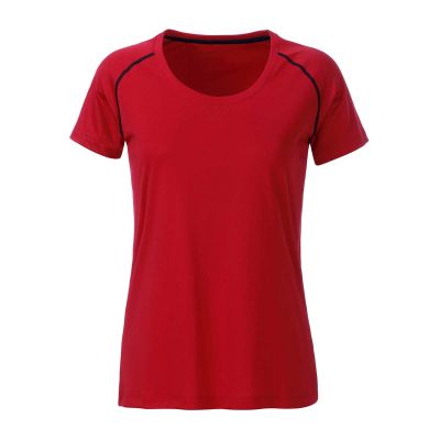 Active Ladies Sports T-Shirt | Moisture-Wicking Polyester with Mesh Panels | Ideal for Running & Gym Sessions Manufacturers, Suppliers, Exporters in Delhi