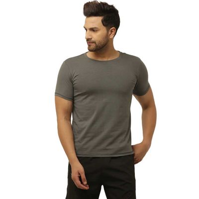 Athletic Fit T-Shirt | Nylon-Spandex Blend | Stretchable & Form-Fitting | Neon Green, Red | M-XXL Manufacturers, Suppliers, Exporters in Delhi