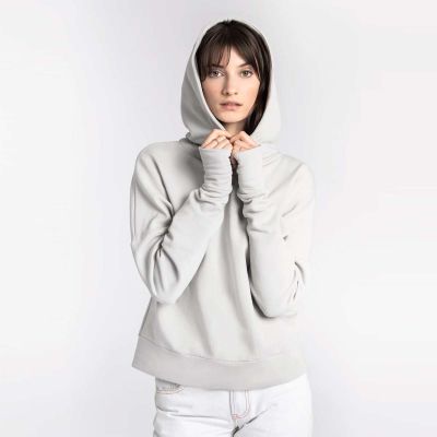 Boxy Fit Womens Hooded T-Shirt – Comfortable 100% Cotton, Relaxed Style in Soft Coral, Black, Olive Green, Light Blue (S-XL) Manufacturers, Suppliers, Exporters in Delhi