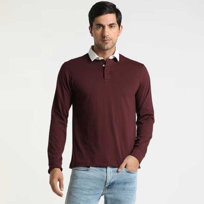 Corporate Contrast Collar T-Shirt – Modern Cotton-Poly Blend, Stylish Polo Design (S-3XL) Manufacturers, Suppliers, Exporters in Delhi