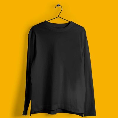 Cotton Long Sleeve T-Shirt | Regular Fit Crew Neck | S-3XL Sizes Available Manufacturers, Suppliers, Exporters in Delhi