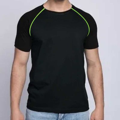 Custom Raglan Sleeve Athletic T-Shirt - Perfect for Sports Teams and Events Manufacturers, Suppliers, Exporters in Delhi