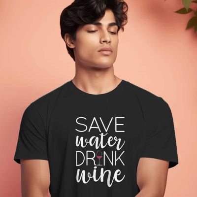 Eco-Friendly Graphic T-Shirt | Sustainable Recycled Polyester & Organic Cotton Blend | S-XL Manufacturers, Suppliers, Exporters in Delhi