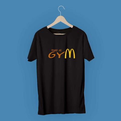 Graphic Gym T-Shirt - 100% Cotton, Regular Fit, Stylish Crew Neck Manufacturers, Suppliers, Exporters in Delhi