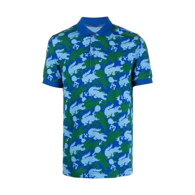 Graphic Print Polo Shirt | Trendy Cotton-Blend Jersey | Perfect for Casual Wear & Summer Outings Manufacturers, Suppliers, Exporters in Delhi