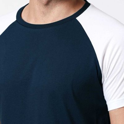 Half Sleeve Raglan T-Shirt – Cotton-Polyester Blend for Sports & Casual Wear Manufacturers, Suppliers, Exporters in Delhi