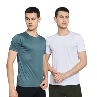 High-Performance Stretch T-Shirt - Sweat-Wicking Polyester-Spandex Blend with Anti-Odor Fabric Manufacturers, Suppliers, Exporters in Delhi