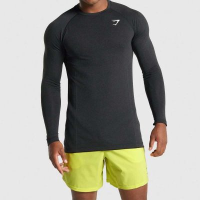 Long Sleeve Gym T-Shirt – 100% Polyester with Thumbholes, Regular Fit Manufacturers, Suppliers, Exporters in Delhi