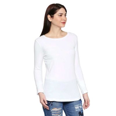 Long Sleeve Lycra T-Shirt – 90% Cotton, 10% Lycra, Regular Fit for Comfort | S to 3XL Manufacturers, Suppliers, Exporters in Delhi