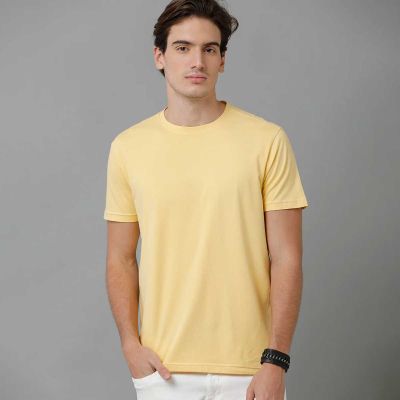 Mens Classic Cotton Half Sleeve T-Shirt - 100% Combed Cotton Manufacturers, Suppliers, Exporters in Delhi