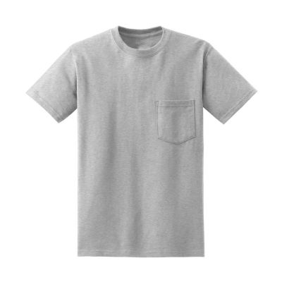 Mens Classic Cotton Pocket T-Shirt | Regular Fit Crew Neck Tee | Soft & Breathable for Everyday Wear Manufacturers, Suppliers, Exporters in Delhi