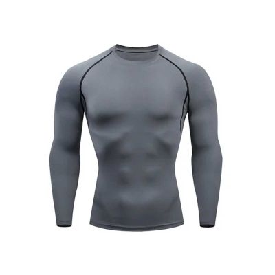 Mens Lycra Compression T-Shirt – Compression Fit, Muscle Support for Enhanced Performance Manufacturers, Suppliers, Exporters in Delhi