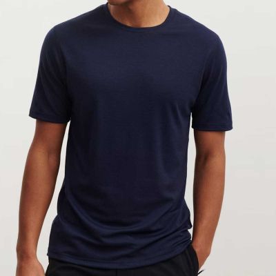 Mens Merino Wool T-Shirt – Slim Fit, Insulating and Odor-Resistant for Cold Weather Layering Manufacturers, Suppliers, Exporters in Delhi
