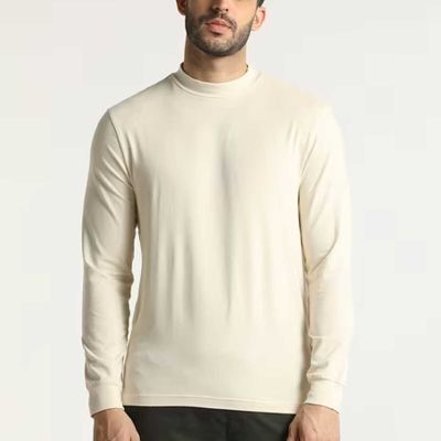 Mens Regular Fit Mock Collar T-Shirt | Soft 180 GSM Cotton | Ideal for Casual & Smart-Casual Wear | S-3XL Manufacturers, Suppliers, Exporters in Delhi