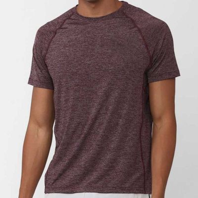 Mens Slim-Fit Raglan T-Shirt - Cotton Blend (95% Cotton, 5% Elastane), Sizes S-XXL Manufacturers, Suppliers, Exporters in Delhi