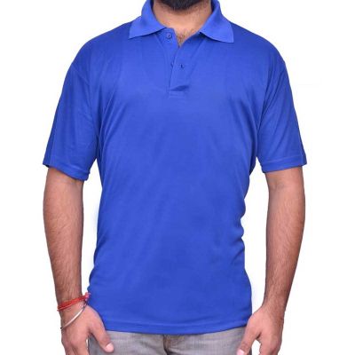 Nylon Polo T-Shirt – 100% Nylon, Regular Fit with Polo Collar | M to XXL Manufacturers, Suppliers, Exporters in Delhi