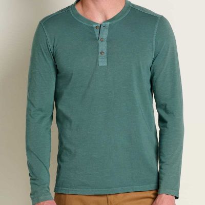 Organic Cotton Henley T-Shirt for Men - Regular Fit, Long Sleeve, Soft & Durable Fabric Manufacturers, Suppliers, Exporters in Delhi