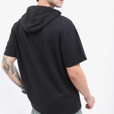 Oversized Hooded T-Shirt – 100% Cotton, Casual Style with Drawstring Hood Manufacturers, Suppliers, Exporters in Delhi
