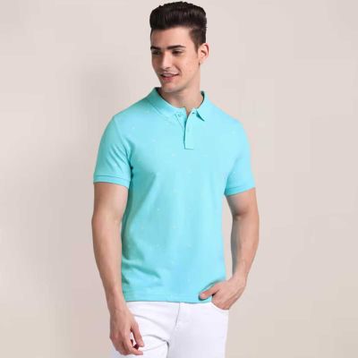 Pique Knitted Polo T-Shirt for Men - 100% Cotton, Regular Fit, Breathable Fabric Manufacturers, Suppliers, Exporters in Delhi