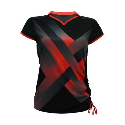 Printed Ladies Sports T-Shirt | Fun & Trendy Designs, Moisture-Wicking Polyester | Ideal for Gym & Casual Wear Manufacturers, Suppliers, Exporters in Delhi