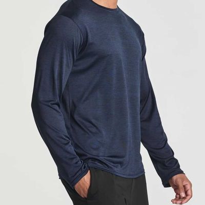 Regular Fit Long Sleeve T-Shirt - Soft Cotton-Polyester Blend Crew Neck, Perfect for Layering in Cooler Weather (Sizes S to XXL) Manufacturers, Suppliers, Exporters in Delhi
