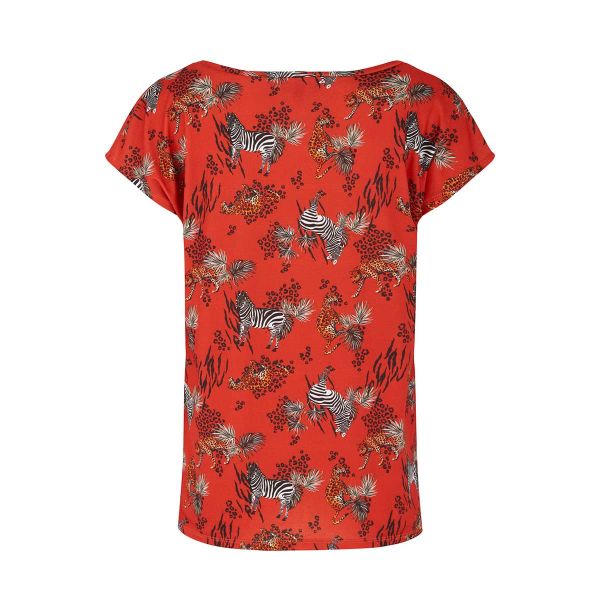 Stylish Womens Animal Print T-Shirt | Short or Long Sleeves with Neutral Base | Perfect for Casual & Evening Wear Manufacturers  in Delhi