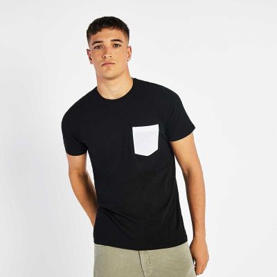 Trendy Pocket Sublimation T-Shirt - 175 GSM Round Neck in Stretchable Fabric, Ideal for Casual and Streetwear (S to 2XL) Manufacturers, Suppliers, Exporters in Delhi