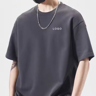 Vintage Print Relaxed Fit T-Shirt – Soft Cotton-Poly Blend with Scoop Neck Manufacturers, Suppliers, Exporters in Badr