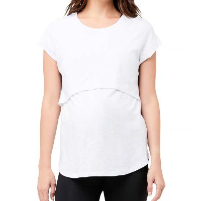 Womens Active Maternity T-Shirt | Breathable & Stretchy Fabric | Perfect for Workouts & Outdoor Activities Manufacturers, Suppliers, Exporters in Delhi