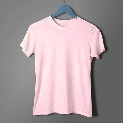 Womens Basic Plain T-Shirt - Soft 100% Cotton Round Neck Tee for Everyday Wear Manufacturers, Suppliers, Exporters in Delhi