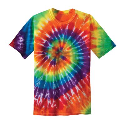 Womens Tie-Dye T-Shirt | Oversized Fit in Unique Multi-Colored Patterns | Perfect for Casual Outings & Festivals Manufacturers, Suppliers, Exporters in Delhi
