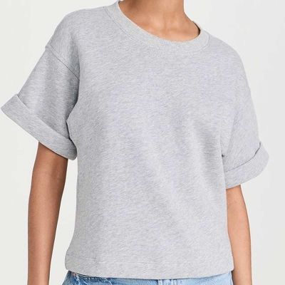 Womens Boxy Knitted T Shirt Relaxed Fit Casual Style XS to XL Manufacturers, Suppliers, Exporters in Delhi