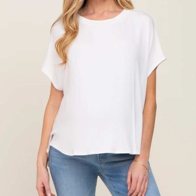 Womens Boxy Maternity T-Shirt | Trendy Boxy Silhouette, Round Neck | Ideal for Layering & Casual Style Manufacturers, Suppliers, Exporters in Delhi