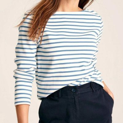 womens Fitted Striped T Shirt Stretchable Slim Fit V Neck XS to XL Manufacturers, Suppliers, Exporters in Delhi